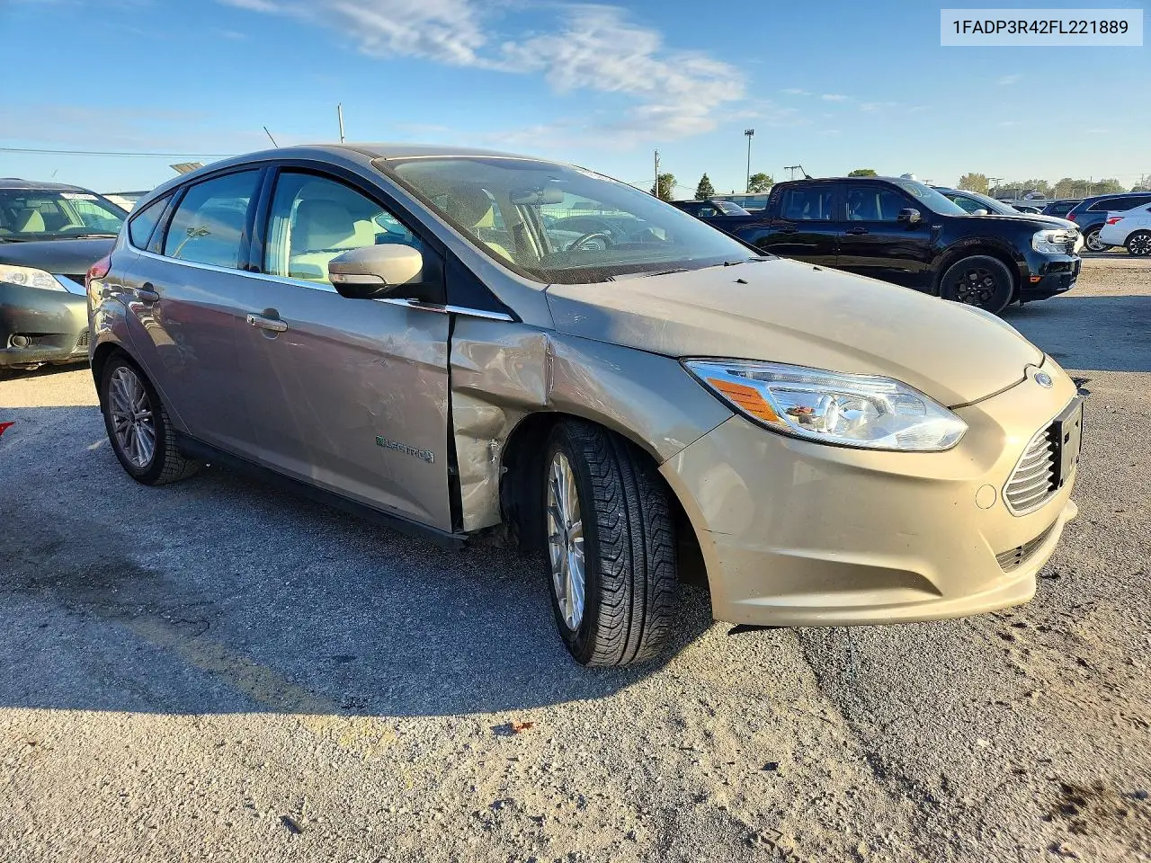 2015 FORD FOCUS VIN 1FADP3R42FL221889 — фото 4