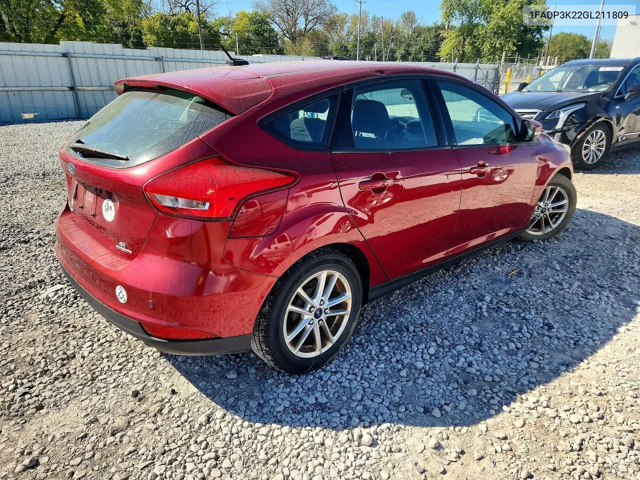 2016 FORD FOCUS VIN 1FADP3K22GL211809 — фото 3
