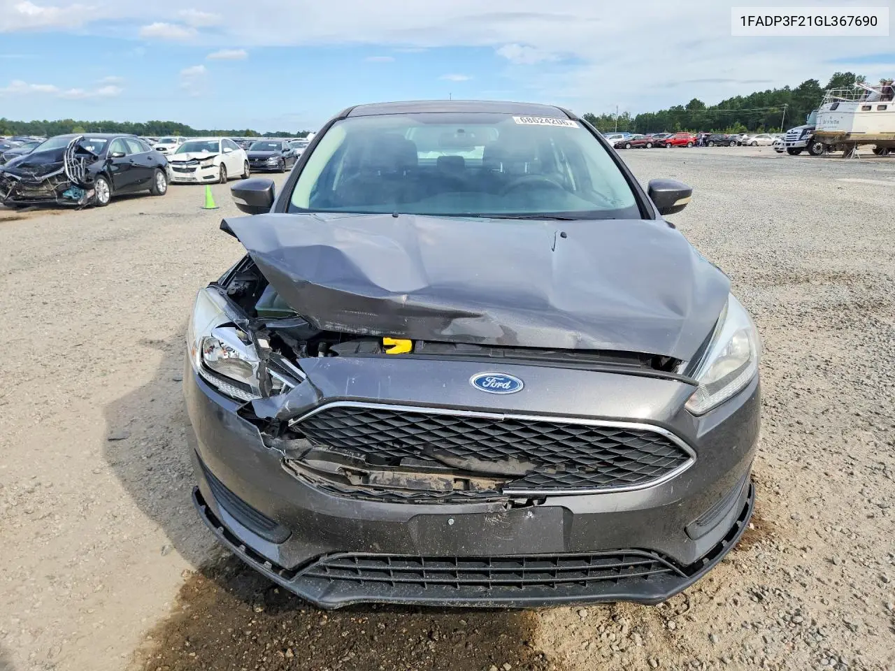 2016 FORD FOCUS VIN 1FADP3F21GL367690 — фото 5