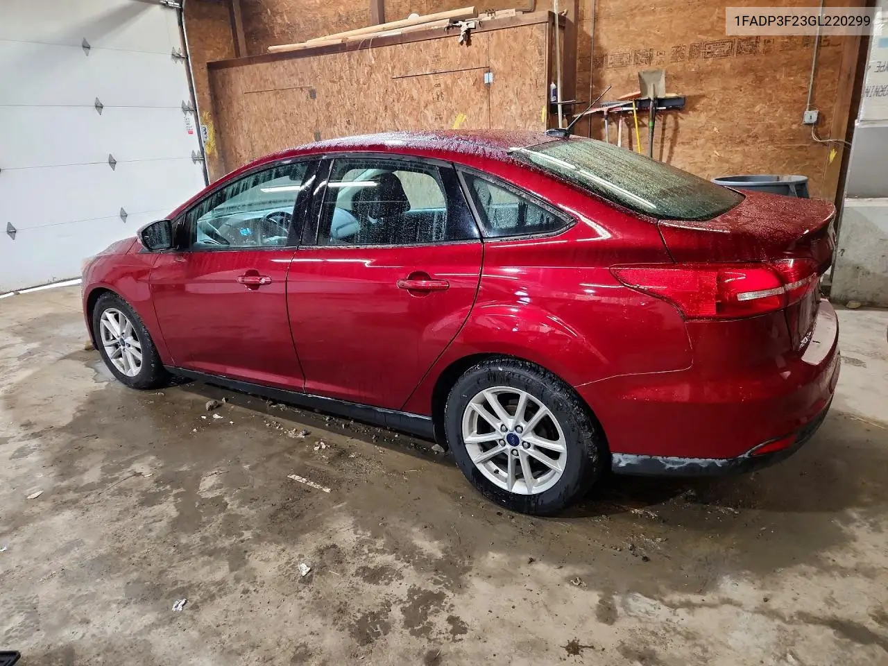 2016 FORD FOCUS VIN 1FADP3F23GL220299 — фото 2