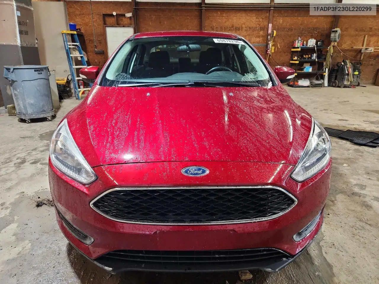 2016 FORD FOCUS VIN 1FADP3F23GL220299 — фото 5