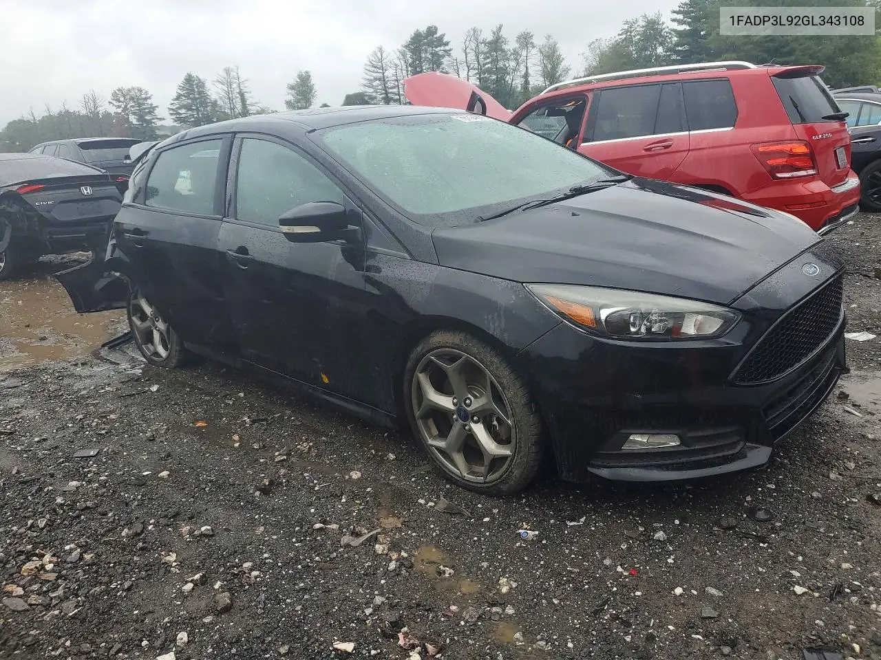 2016 FORD FOCUS VIN 1FADP3L92GL343108 — фото 4