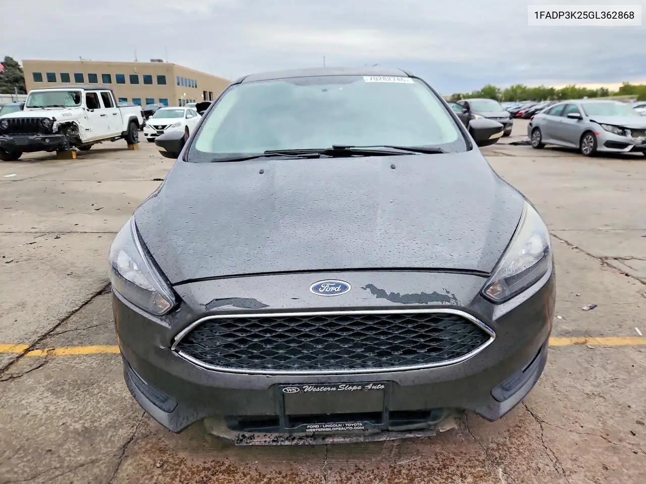 2016 FORD FOCUS VIN 1FADP3K25GL362868 — фото 5