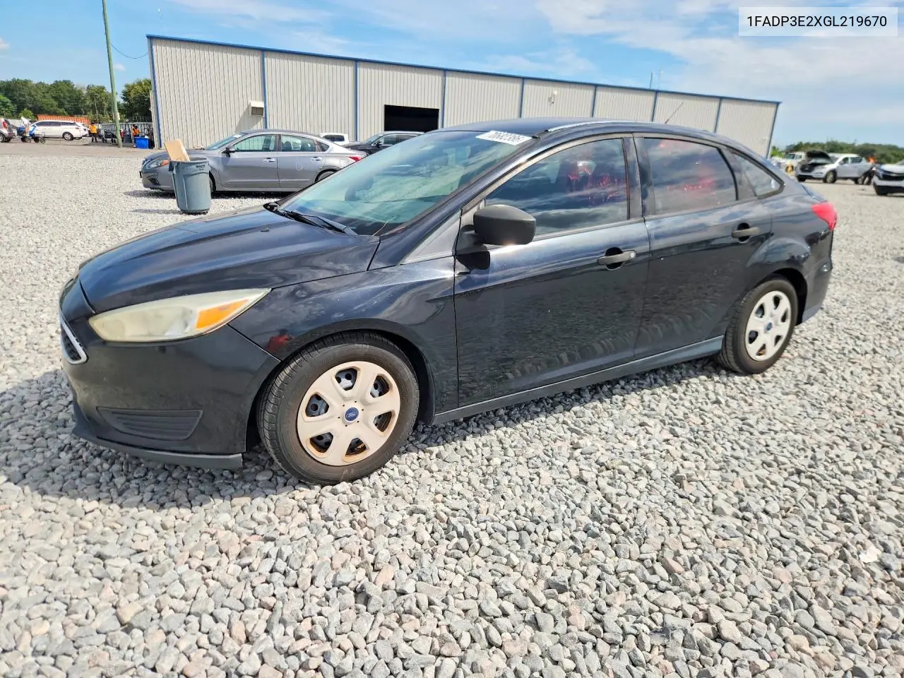 FORD FOCUS 2016, VIN 1FADP3E2XGL219670