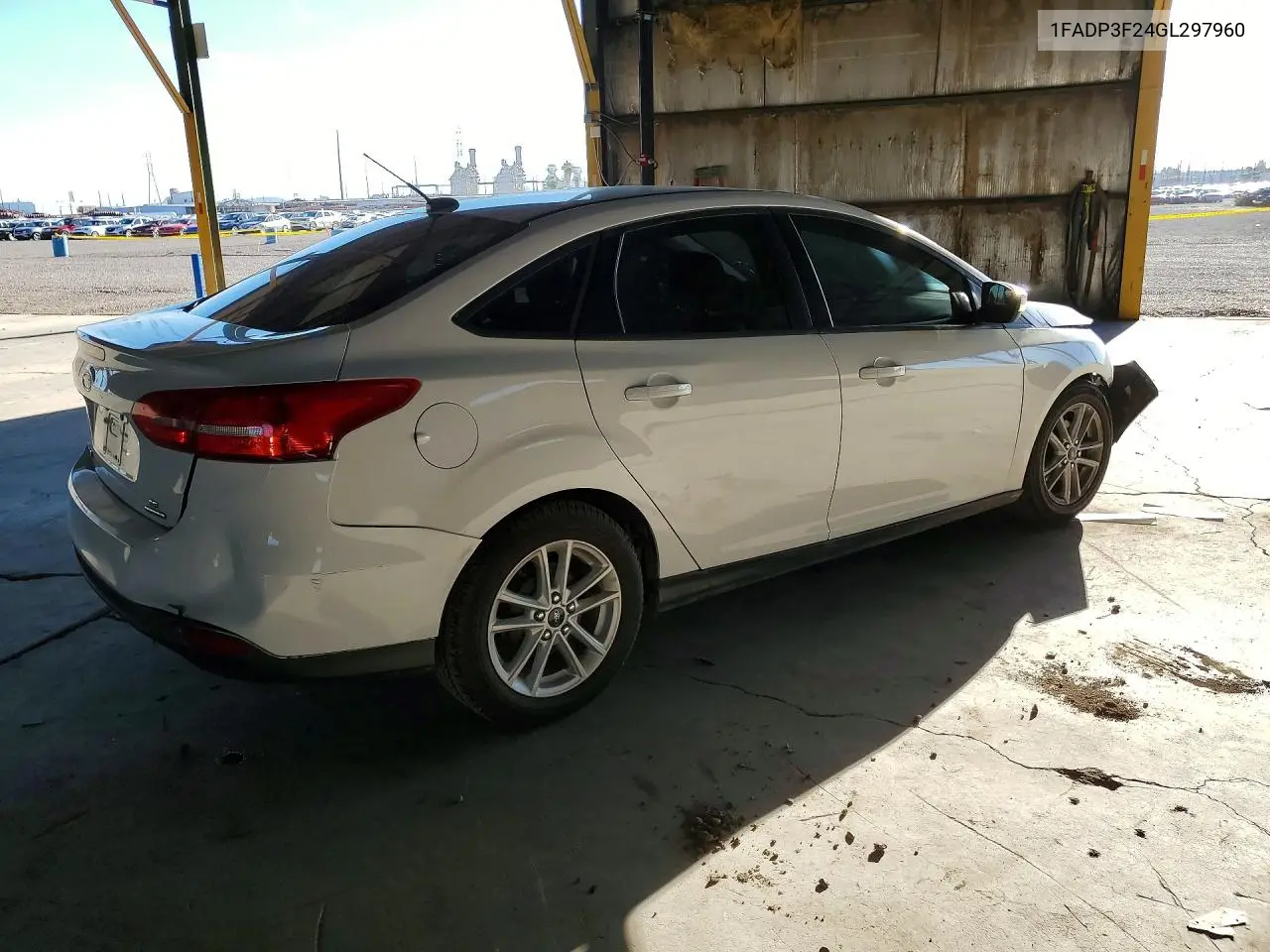 2016 FORD FOCUS VIN 1FADP3F24GL297960 — фото 3