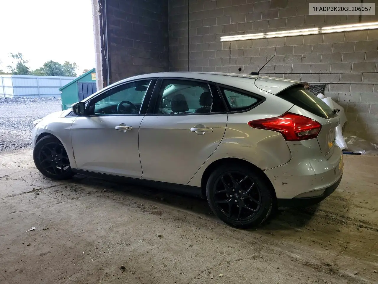 2016 FORD FOCUS VIN 1FADP3K20GL206057 — фото 2