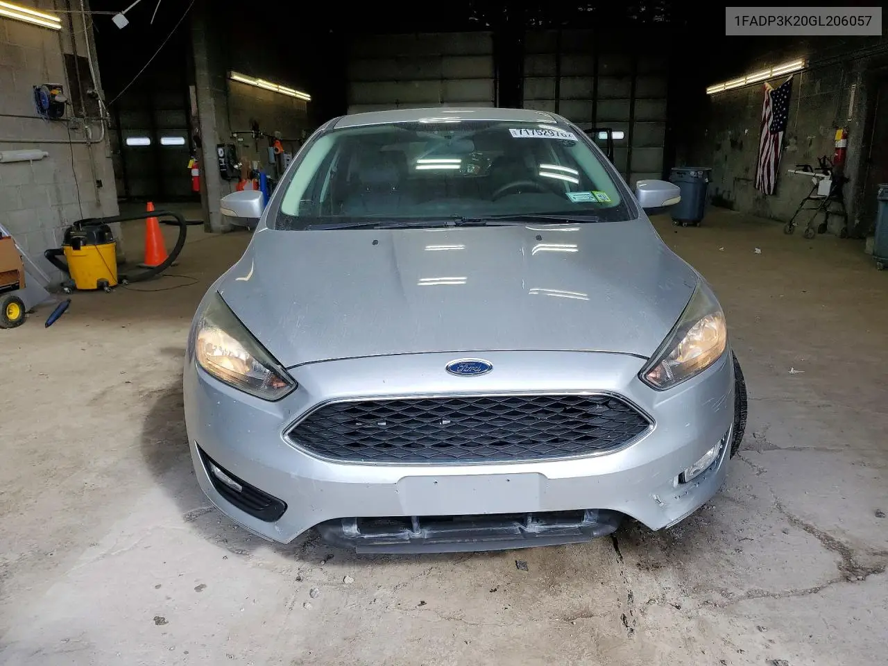 2016 FORD FOCUS VIN 1FADP3K20GL206057 — фото 5