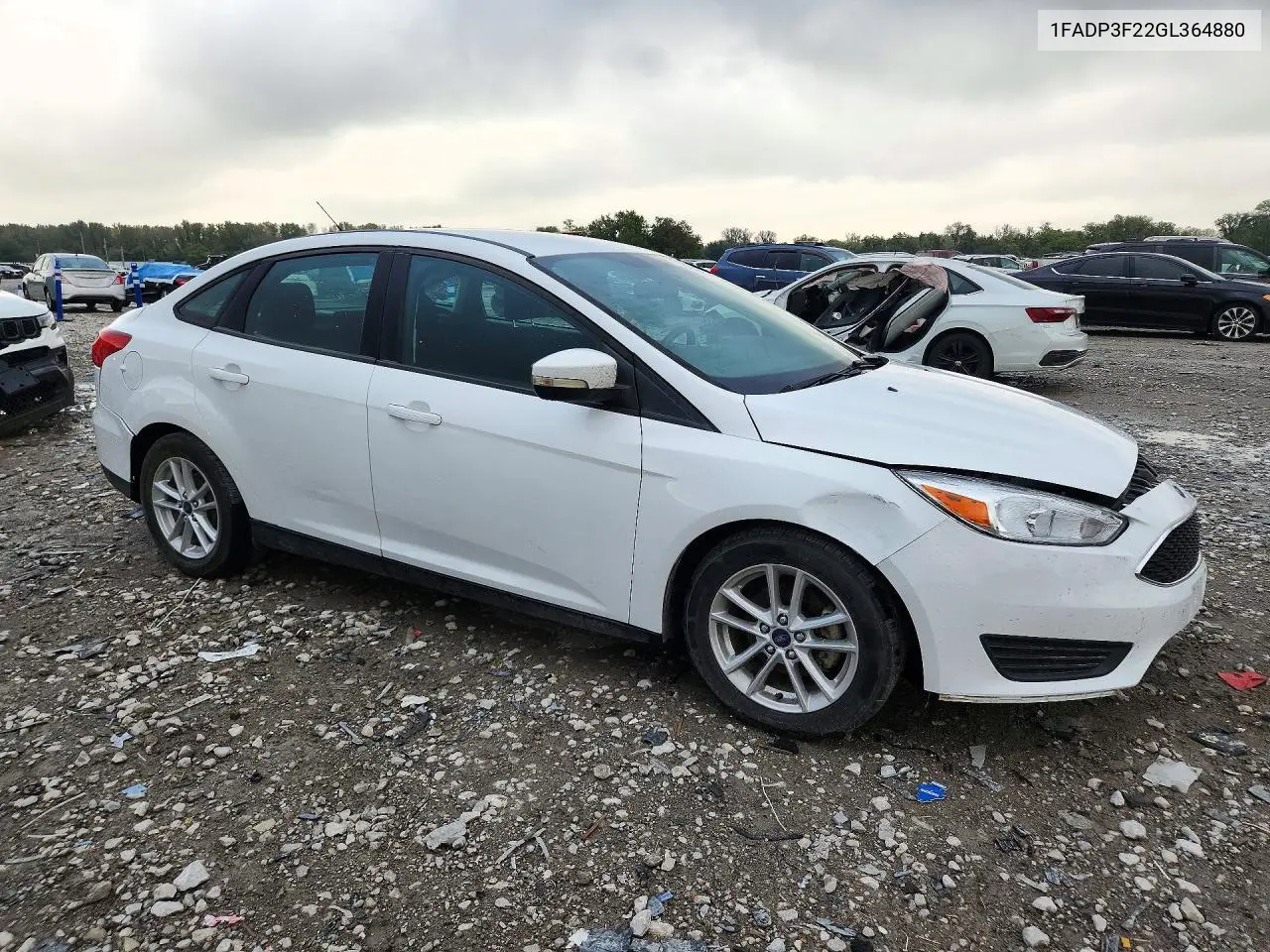 2016 FORD FOCUS VIN 1FADP3F22GL364880 — фото 4