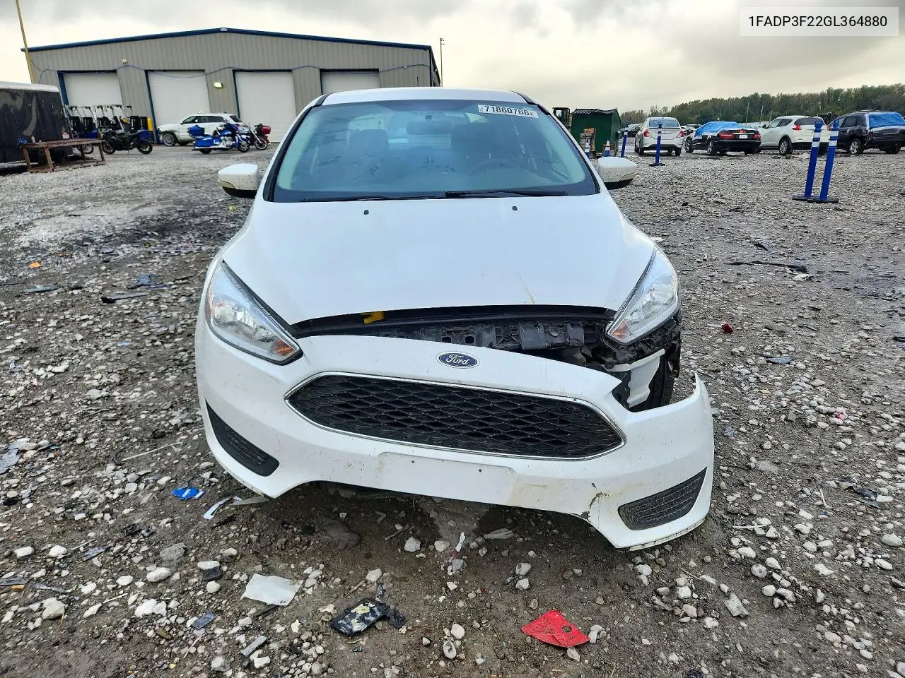 2016 FORD FOCUS VIN 1FADP3F22GL364880 — фото 5