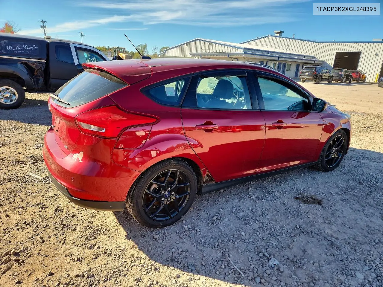 2016 FORD FOCUS VIN 1FADP3K2XGL248395 — фото 3