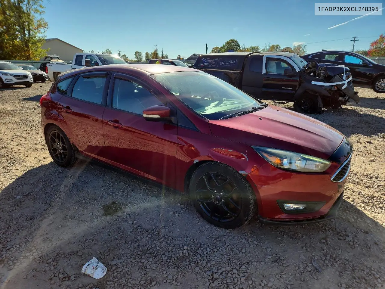 2016 FORD FOCUS VIN 1FADP3K2XGL248395 — фото 4