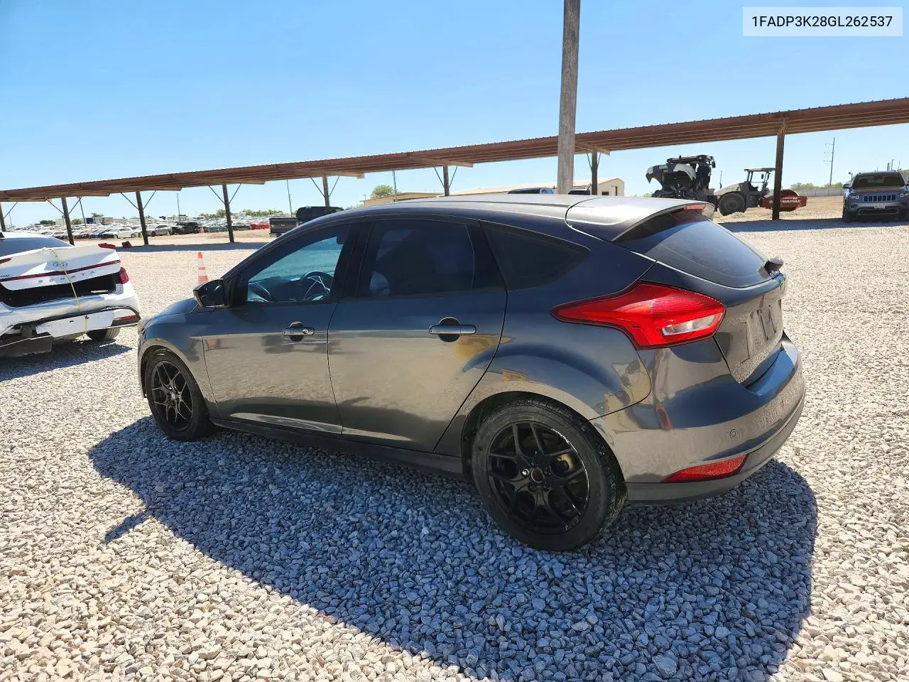 2016 FORD FOCUS VIN 1FADP3K28GL262537 — фото 2