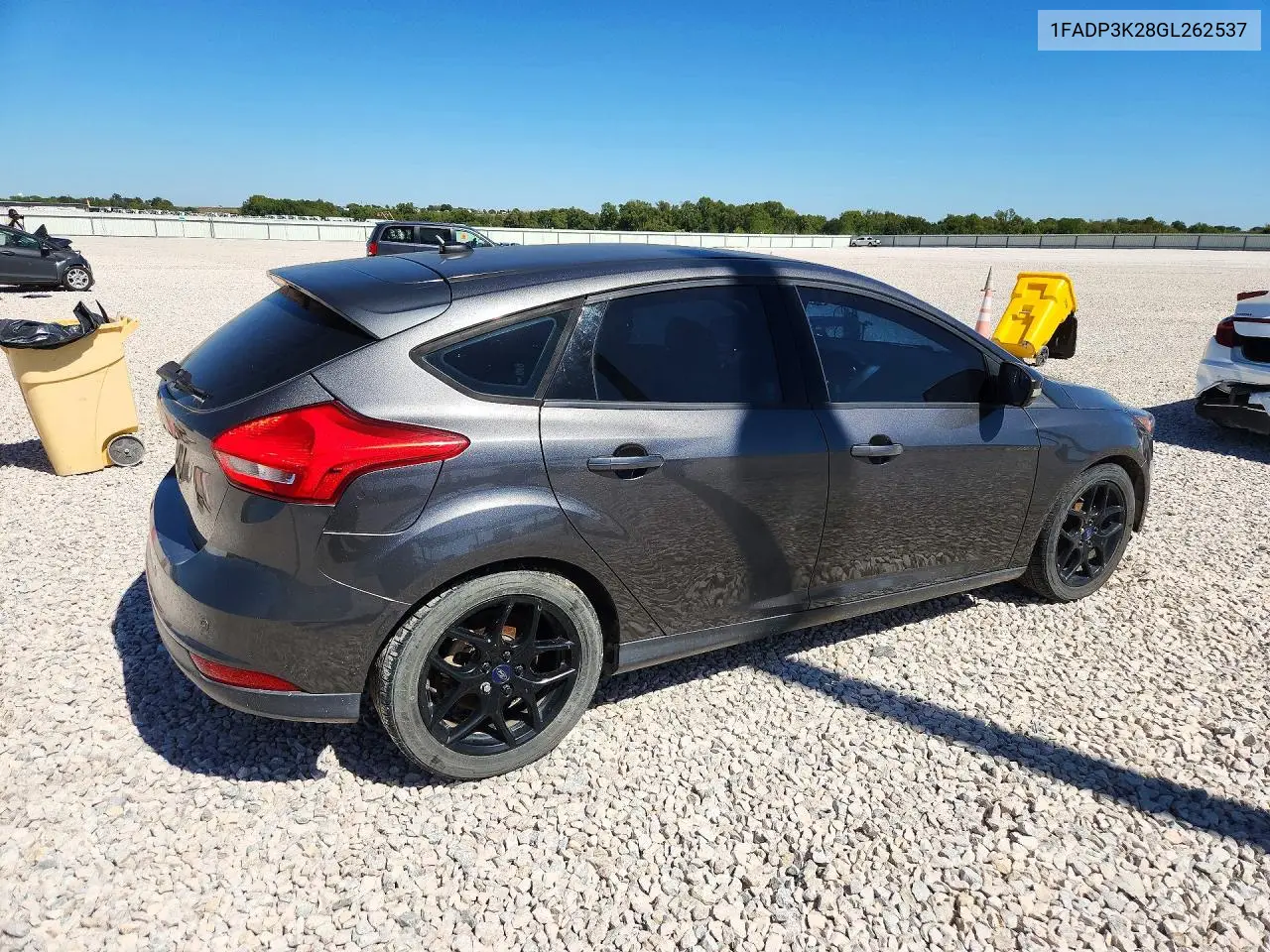 2016 FORD FOCUS VIN 1FADP3K28GL262537 — фото 3