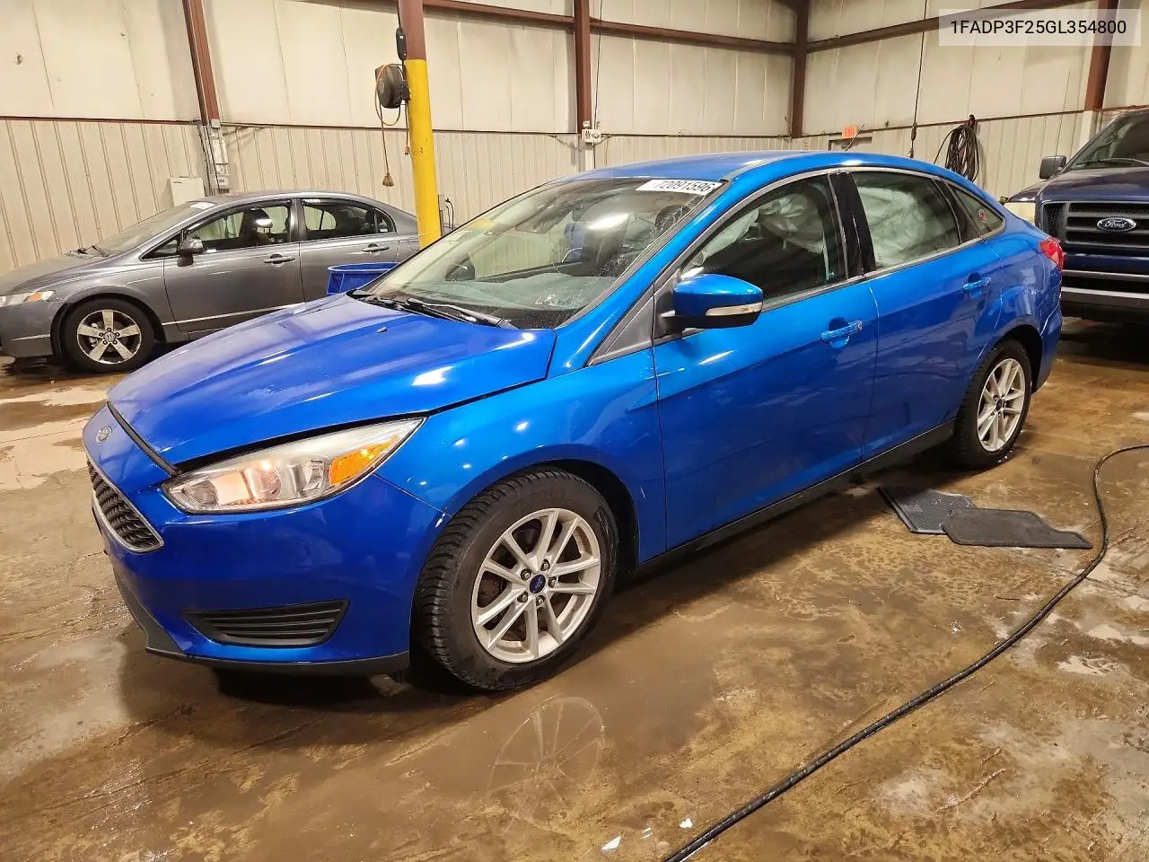 FORD FOCUS 2016, VIN 1FADP3F25GL354800