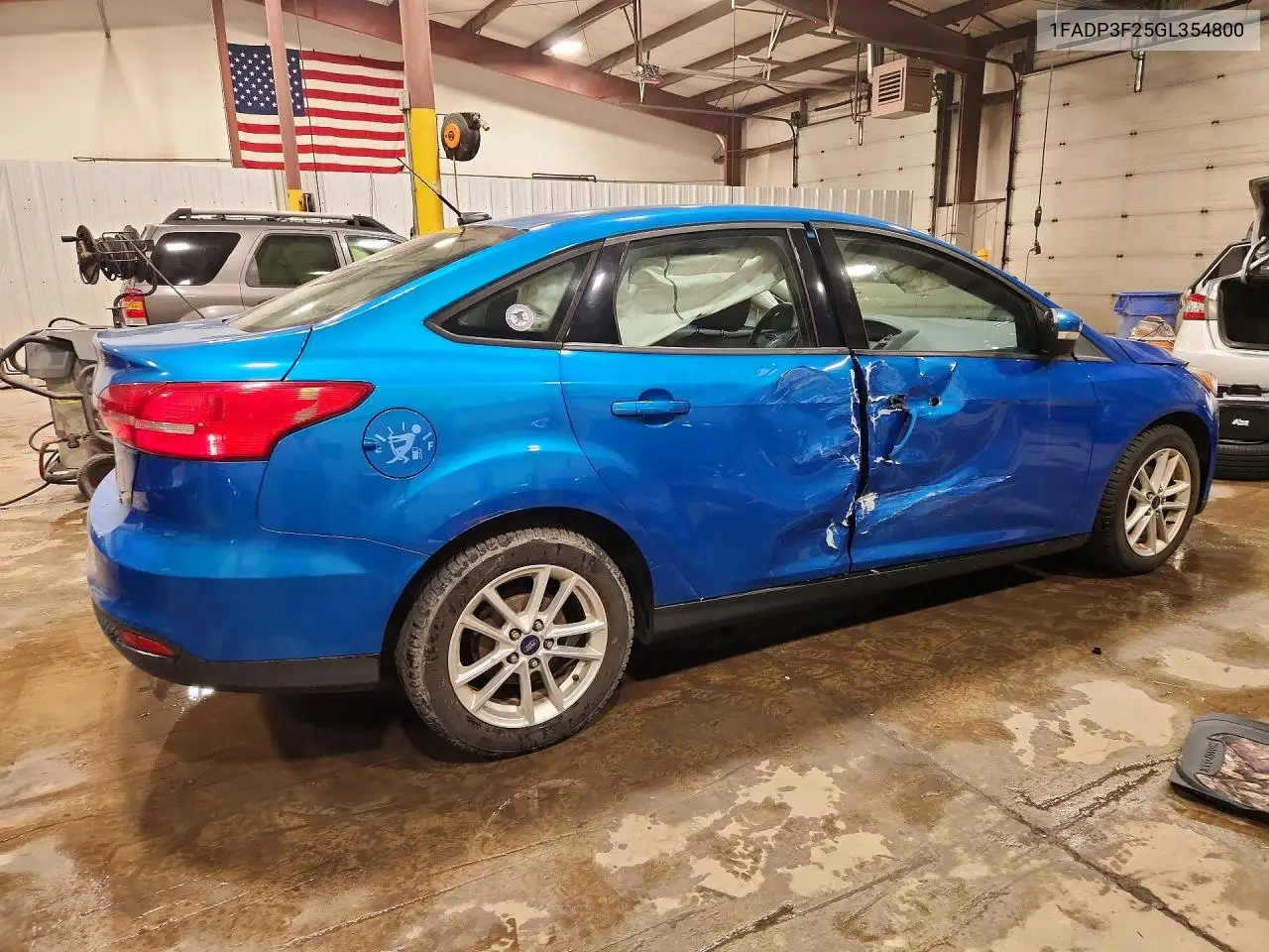 2016 FORD FOCUS VIN 1FADP3F25GL354800 — фото 3