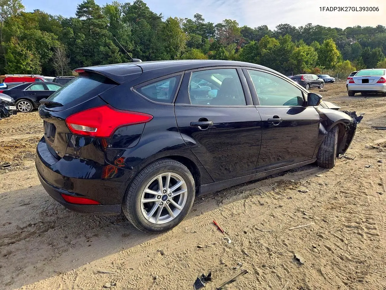 2016 FORD FOCUS VIN 1FADP3K27GL393006 — фото 4