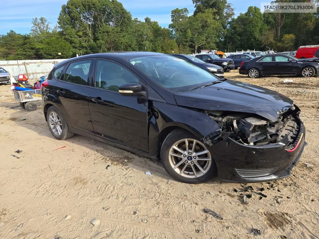 2016 FORD FOCUS VIN 1FADP3K27GL393006 — фото 5