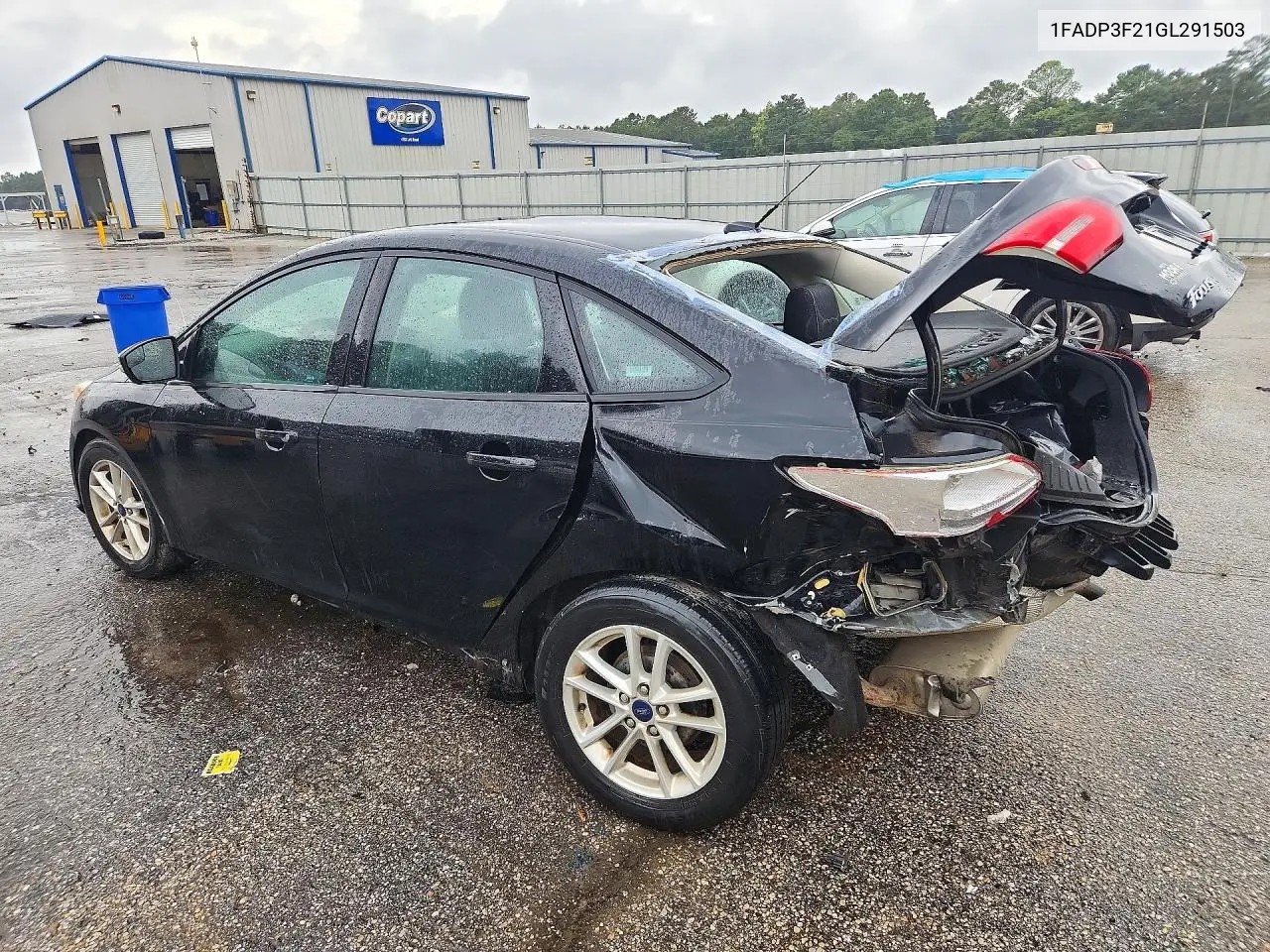 2016 FORD FOCUS VIN 1FADP3F21GL291503 — фото 2