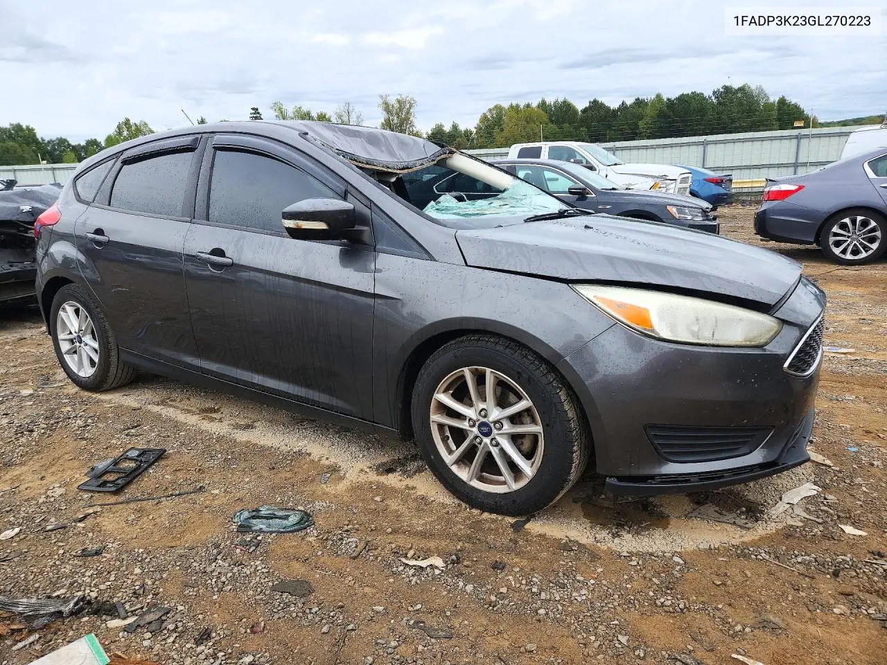 2016 FORD FOCUS VIN 1FADP3K23GL270223 — фото 4