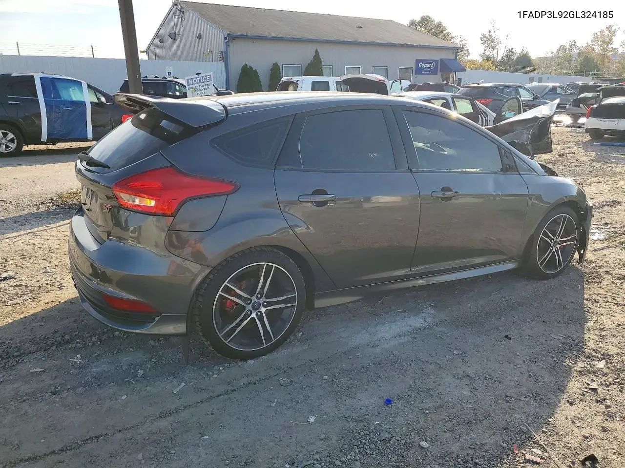 2016 FORD FOCUS VIN 1FADP3L92GL324185 — фото 3