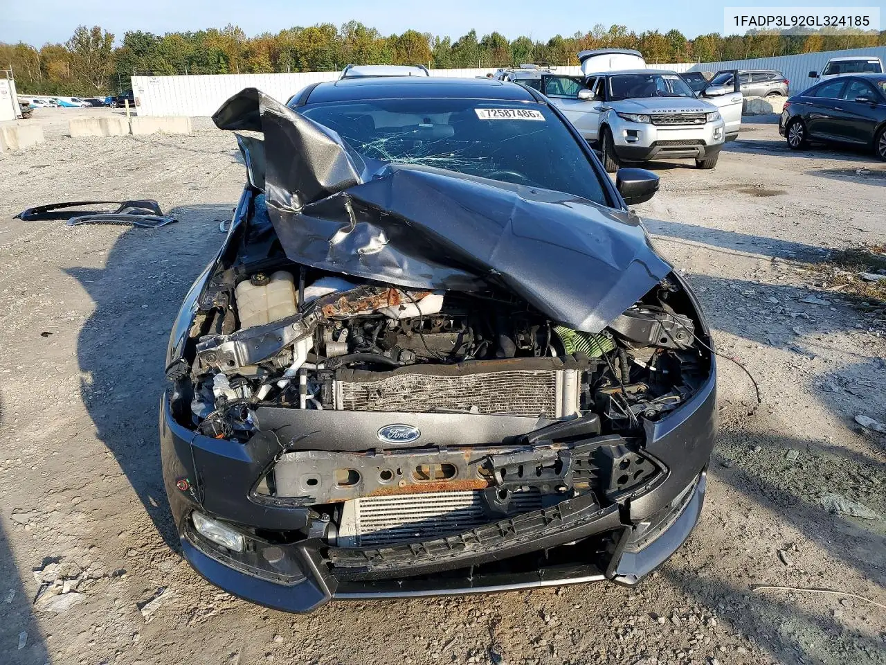 2016 FORD FOCUS VIN 1FADP3L92GL324185 — фото 5