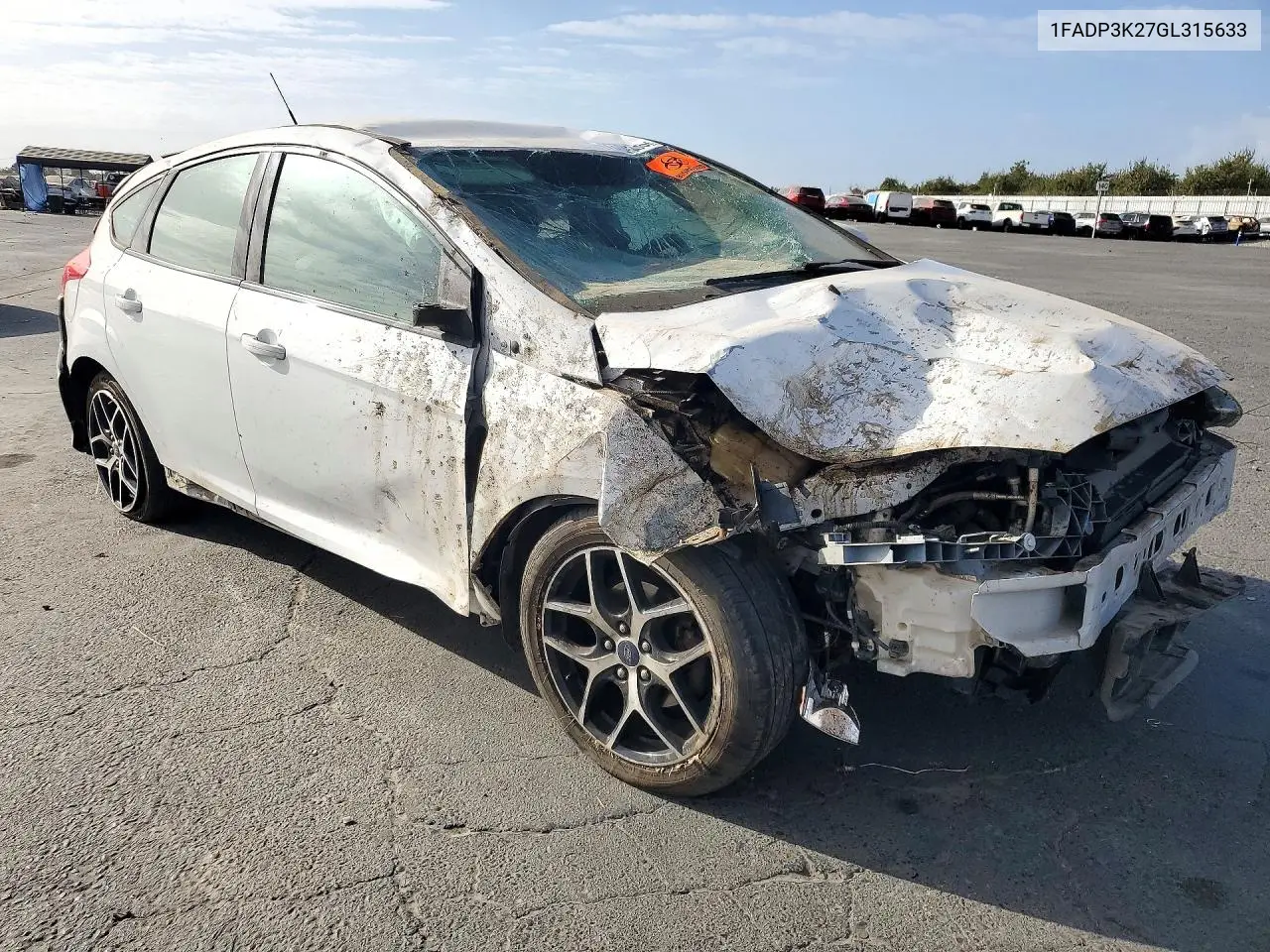 2016 FORD FOCUS VIN 1FADP3K27GL315633 — фото 4