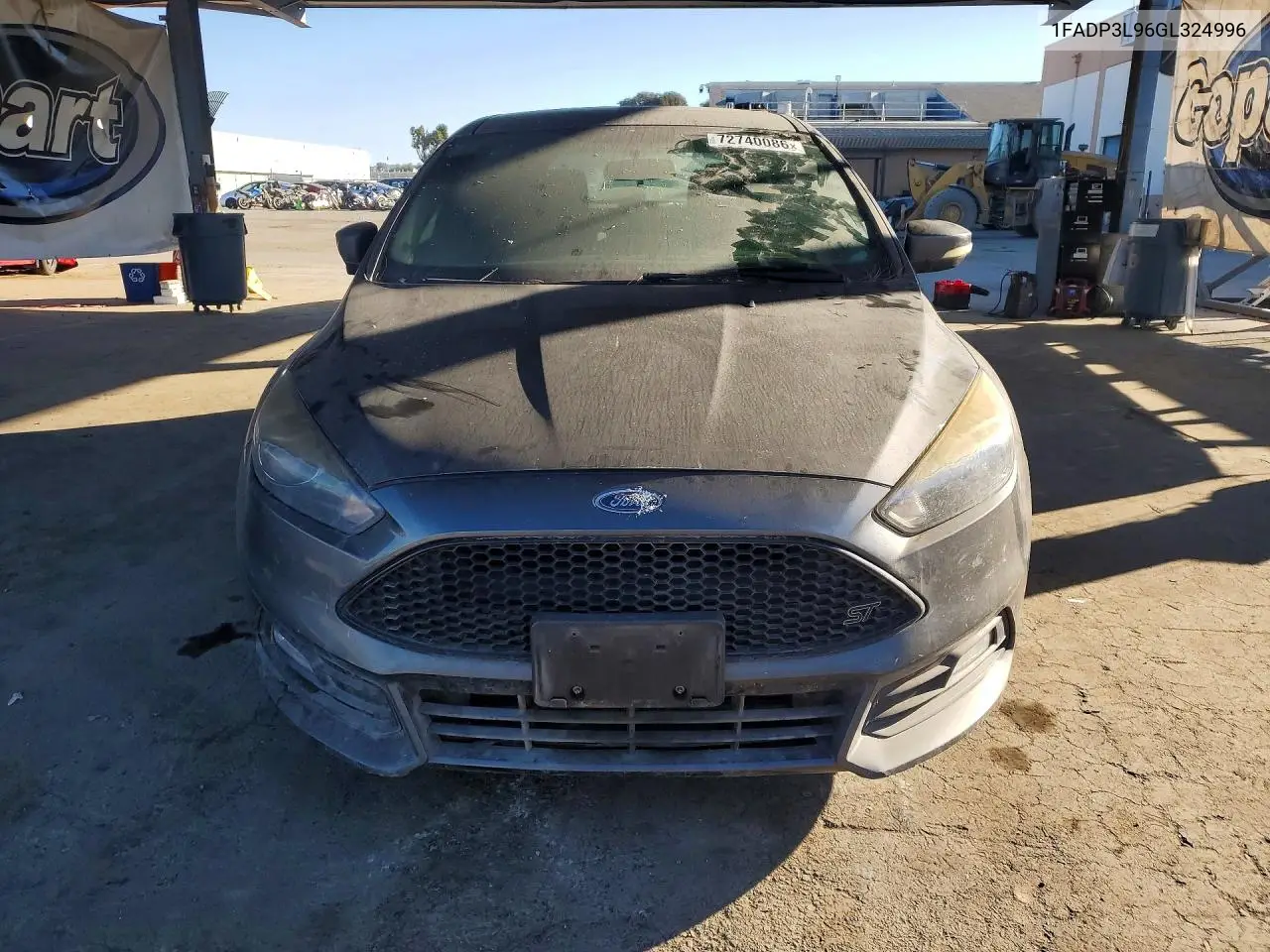 2016 FORD FOCUS VIN 1FADP3L96GL324996 — фото 5