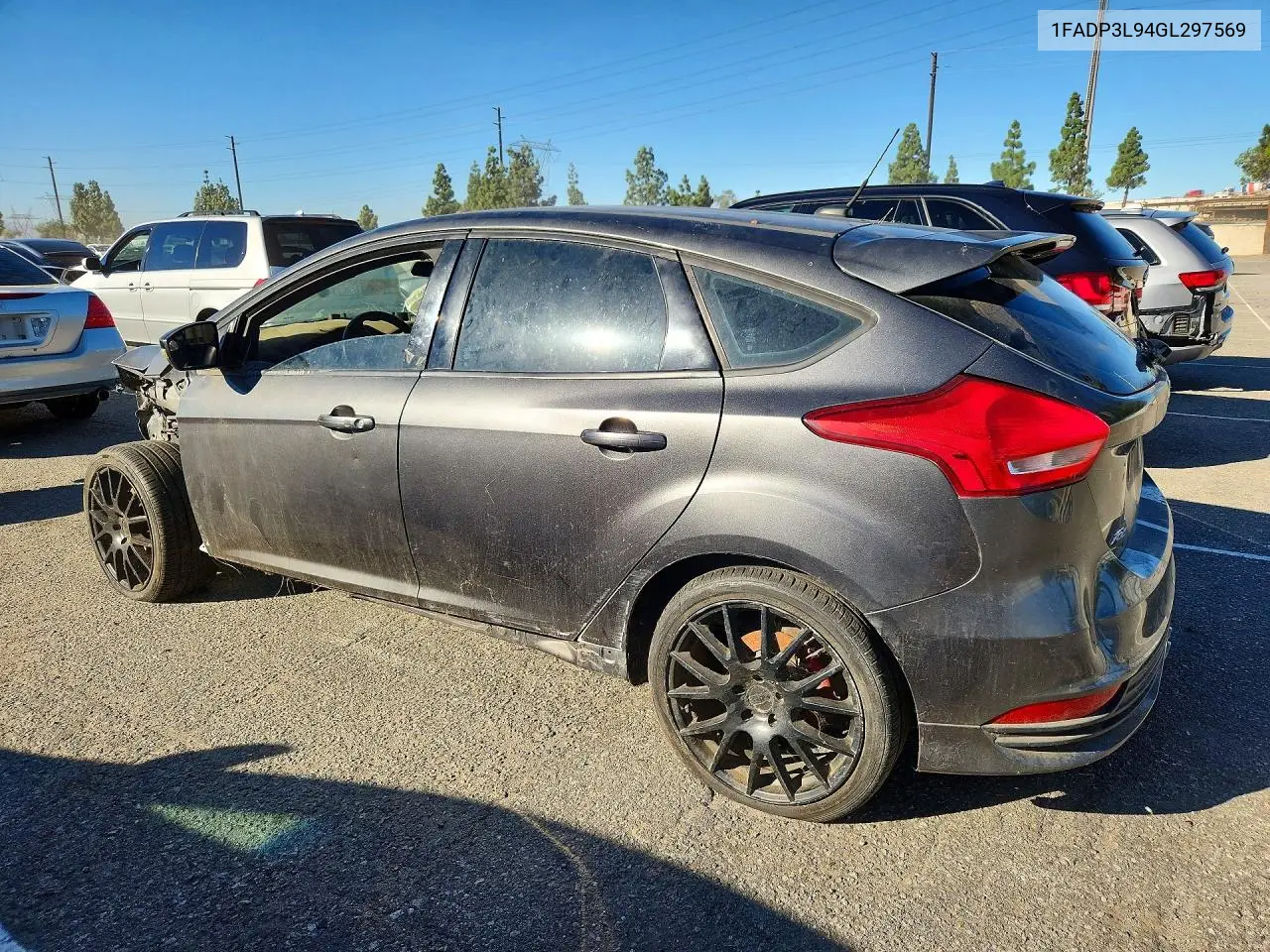 2016 FORD FOCUS VIN 1FADP3L94GL297569 — фото 2
