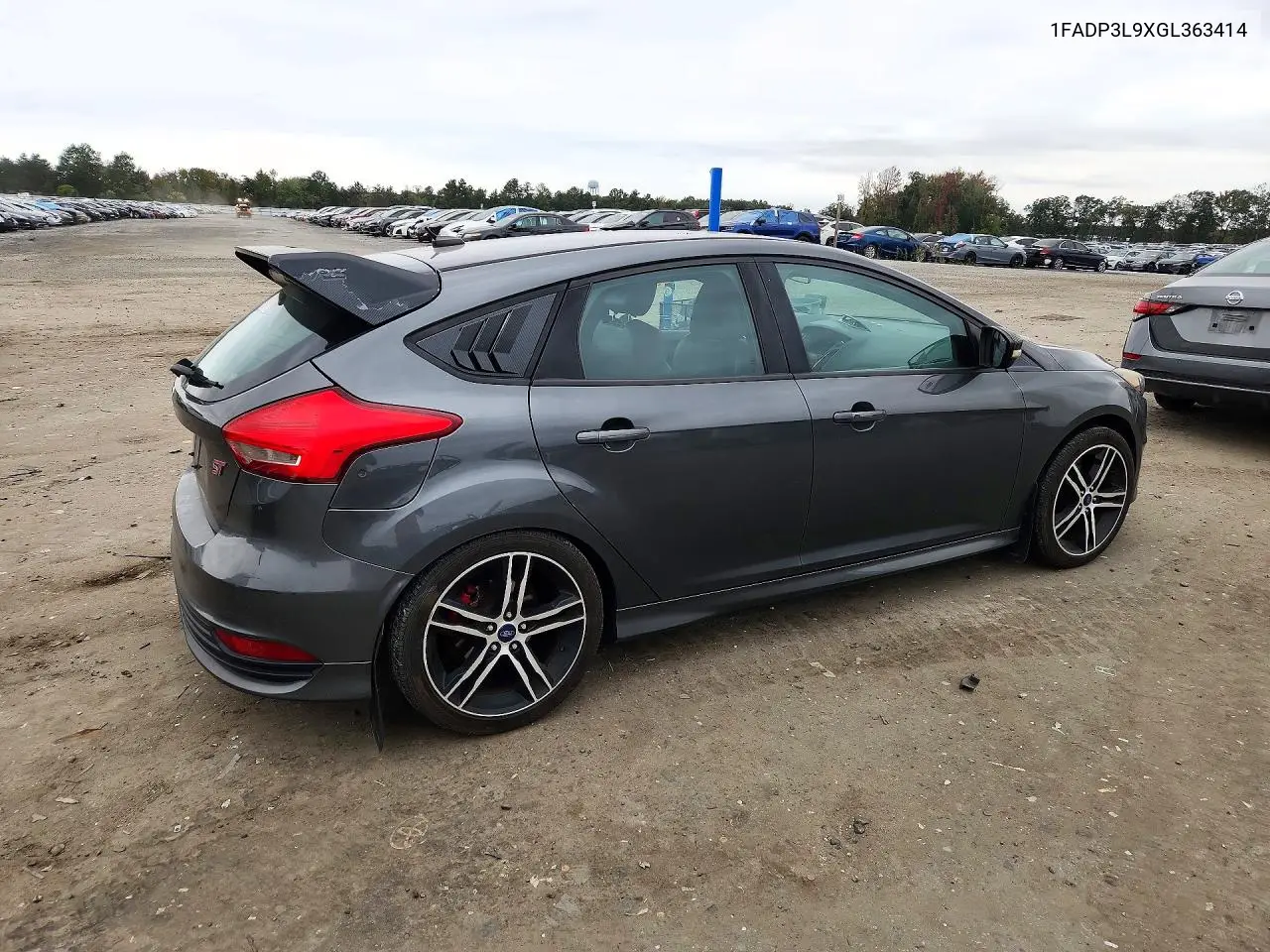 2016 FORD FOCUS VIN 1FADP3L9XGL363414 — фото 3