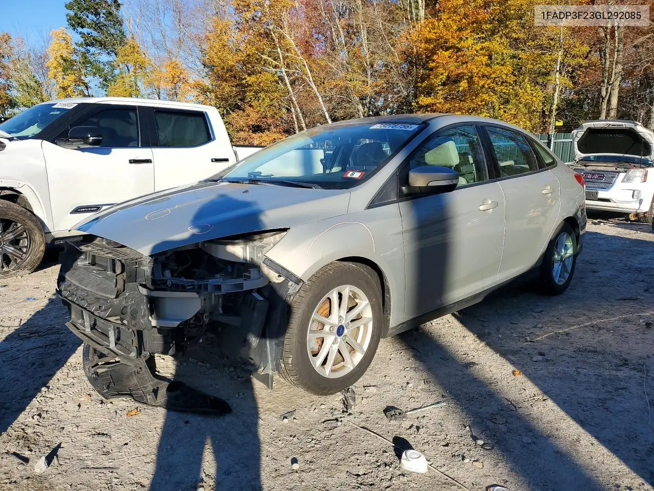 FORD FOCUS 2016, VIN 1FADP3F23GL292085