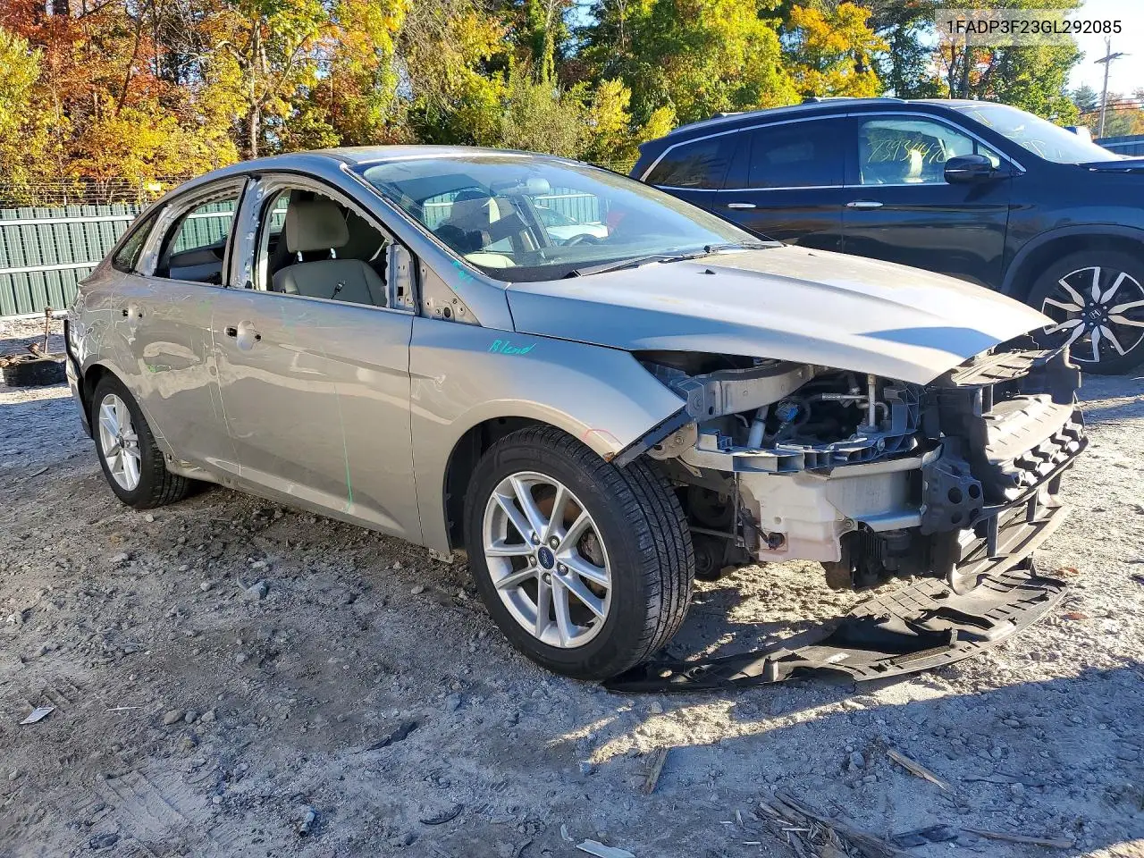 2016 FORD FOCUS VIN 1FADP3F23GL292085 — фото 4