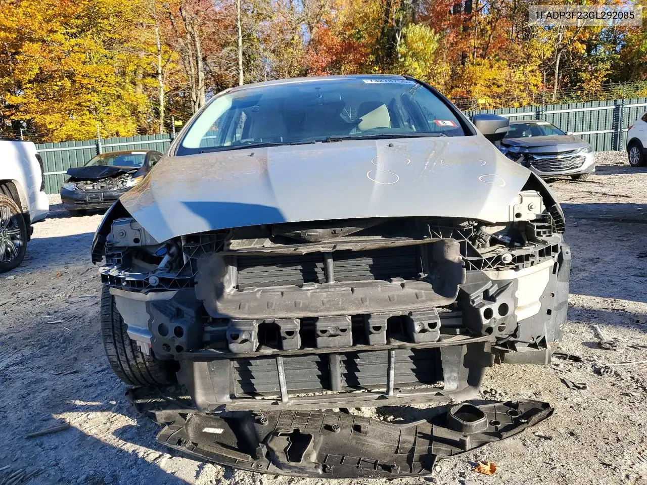 2016 FORD FOCUS VIN 1FADP3F23GL292085 — фото 5