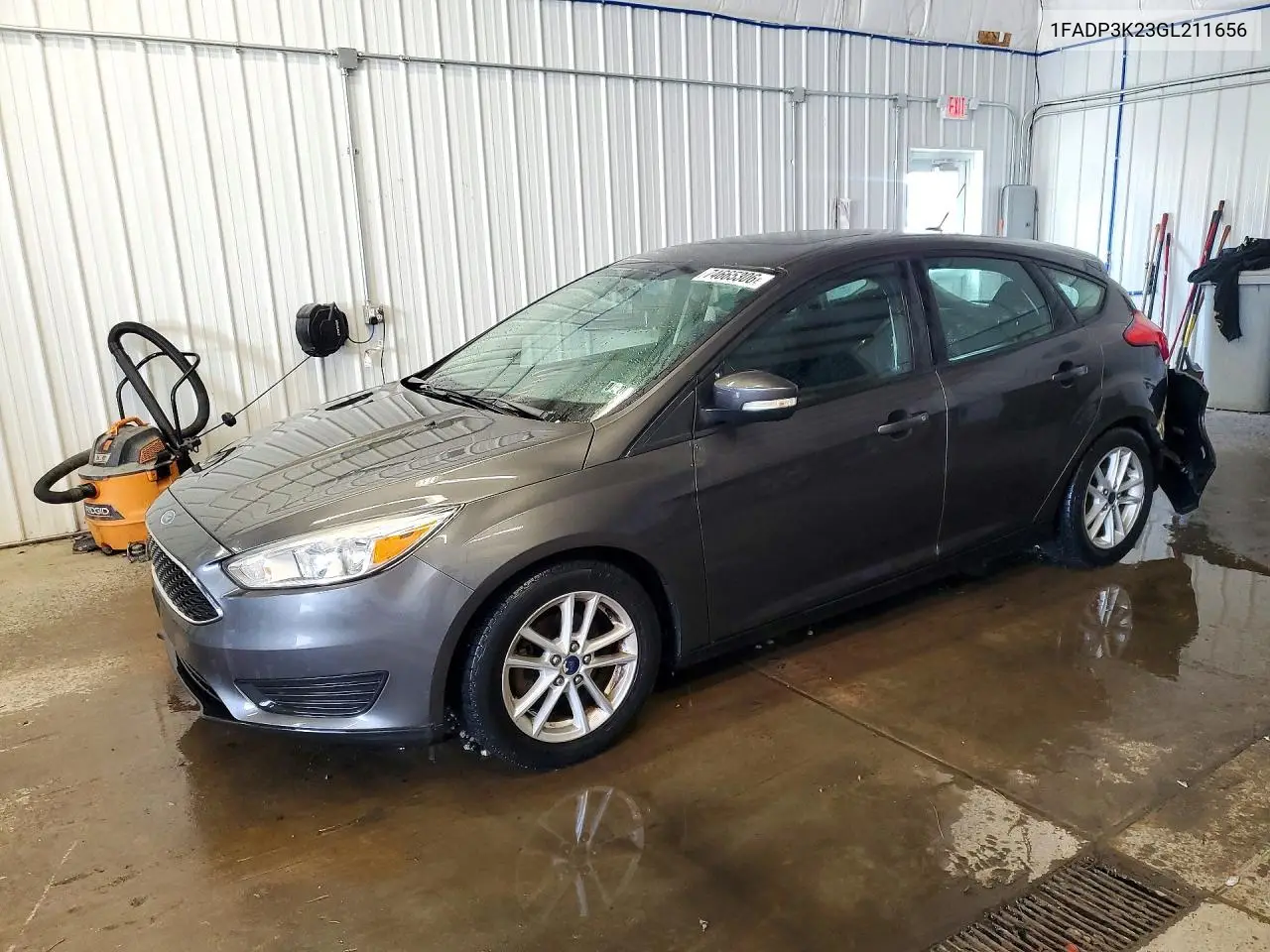 FORD FOCUS 2016, VIN 1FADP3K23GL211656