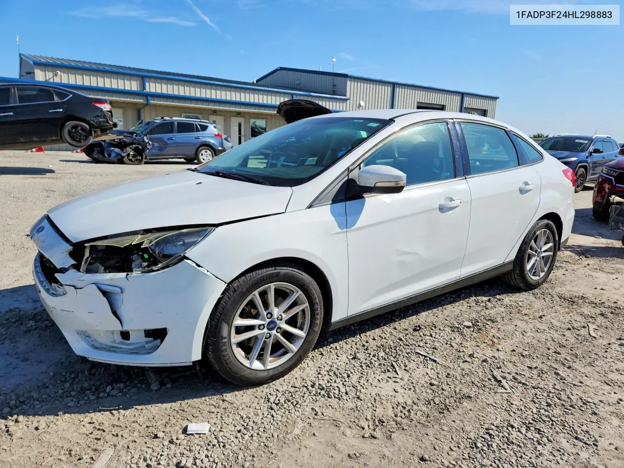 FORD FOCUS 2017, VIN 1FADP3F24HL298883
