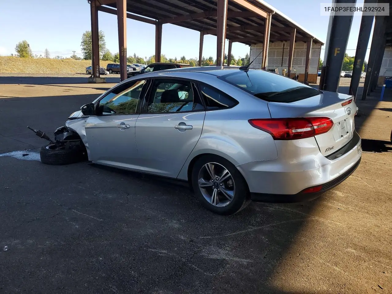 2017 FORD FOCUS VIN 1FADP3FE3HL292924 — фото 2