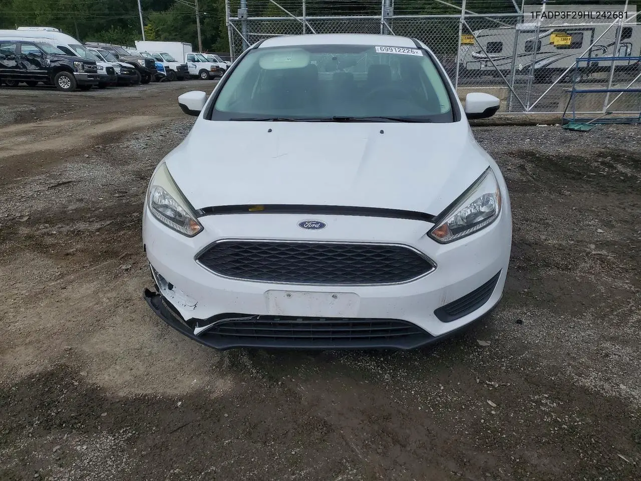2017 FORD FOCUS VIN 1FADP3F29HL242681 — фото 5