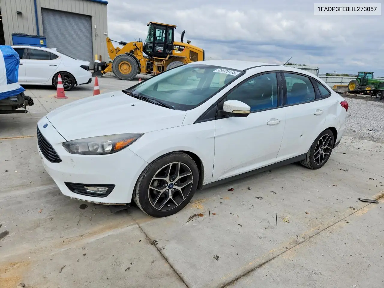 FORD FOCUS 2017, VIN 1FADP3FE8HL273057