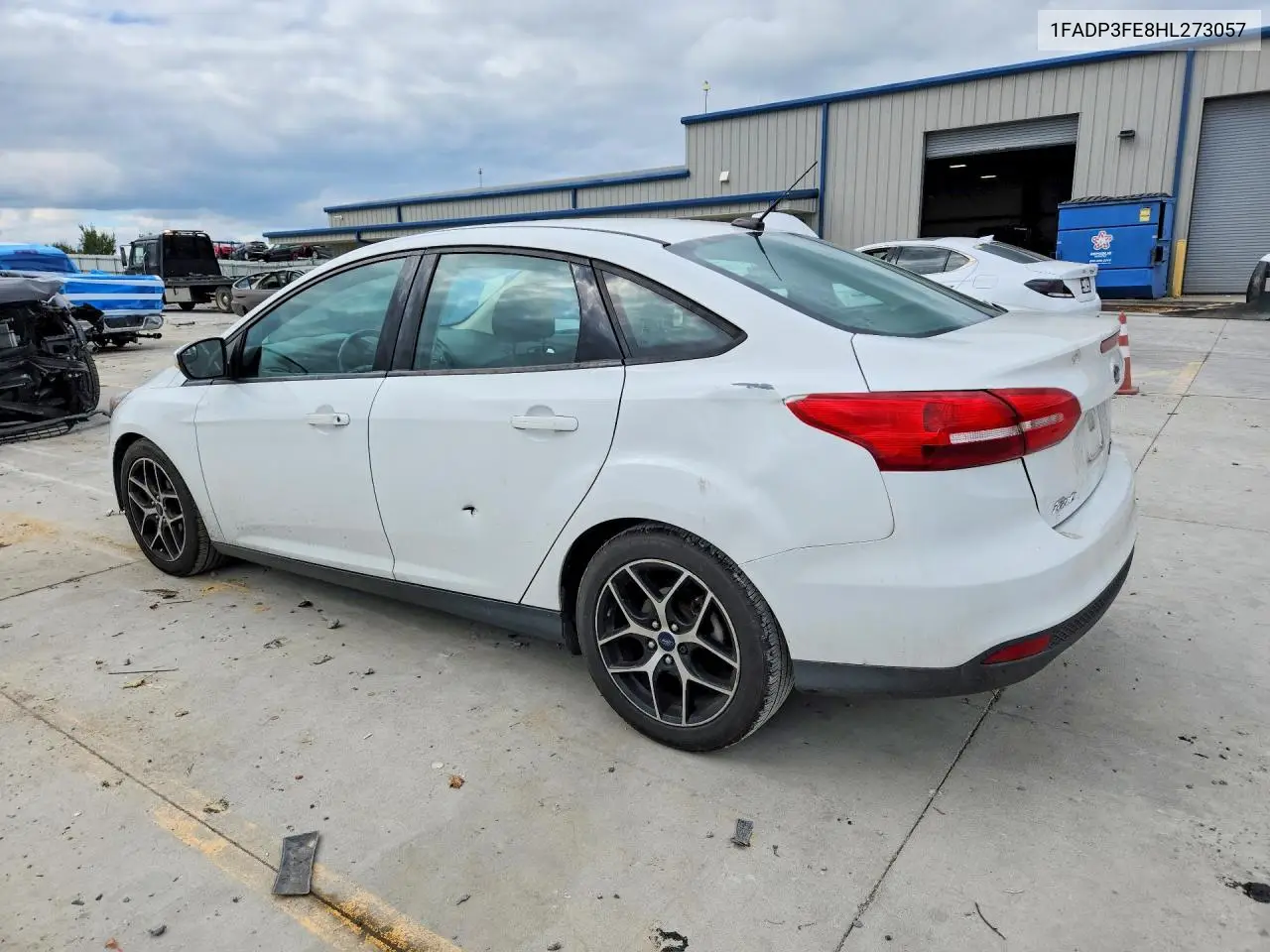 2017 FORD FOCUS VIN 1FADP3FE8HL273057 — фото 2