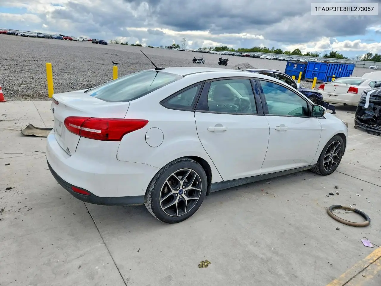 2017 FORD FOCUS VIN 1FADP3FE8HL273057 — фото 3