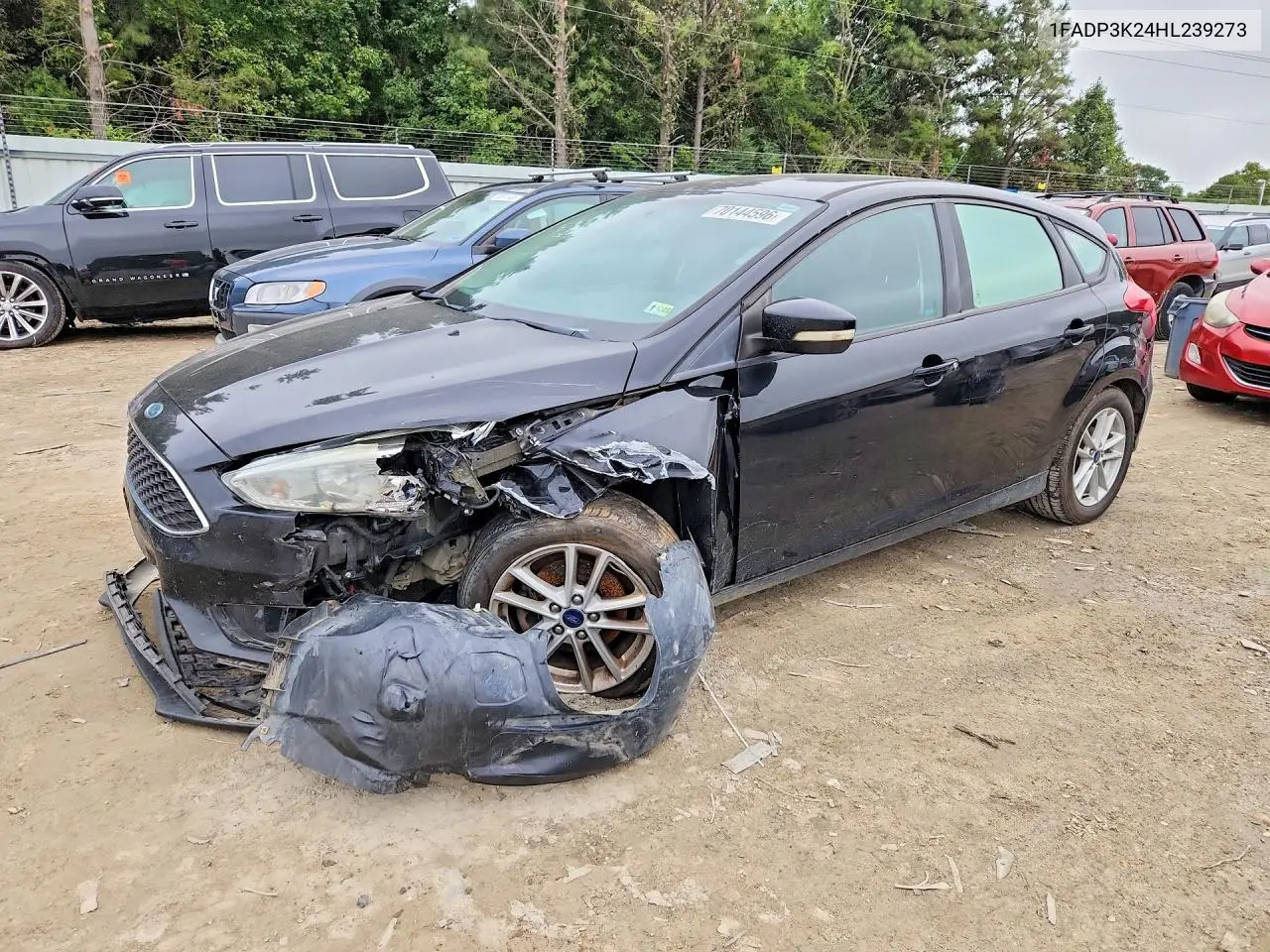 FORD FOCUS 2017, VIN 1FADP3K24HL239273