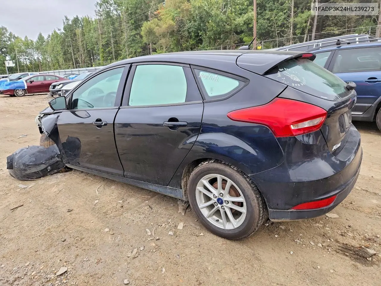 2017 FORD FOCUS VIN 1FADP3K24HL239273 — фото 2