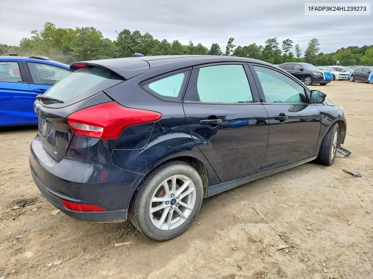 2017 FORD FOCUS VIN 1FADP3K24HL239273 — фото 3