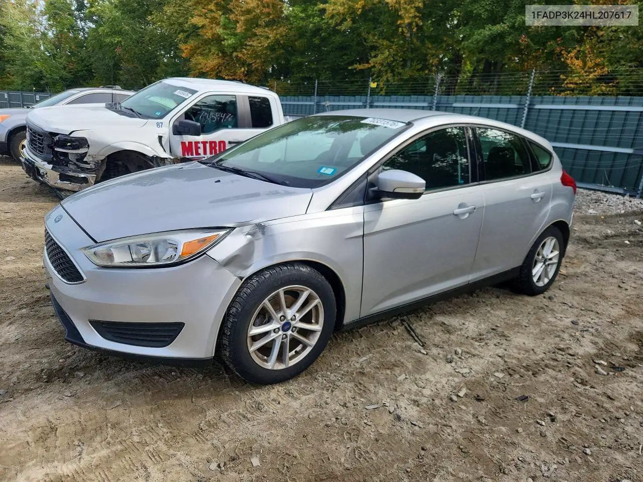 FORD FOCUS 2017, VIN 1FADP3K24HL207617