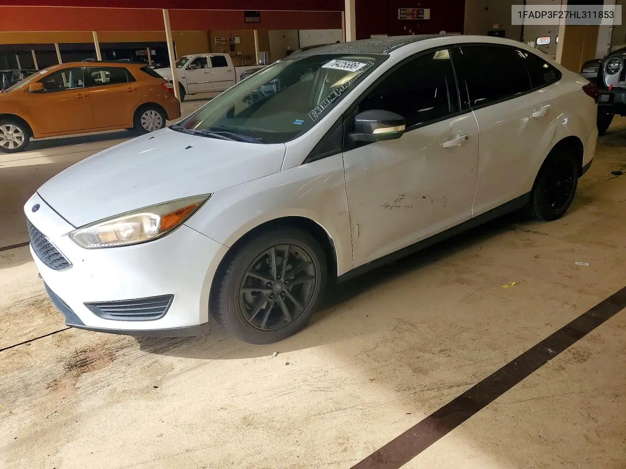 FORD FOCUS 2017, VIN 1FADP3F27HL311853