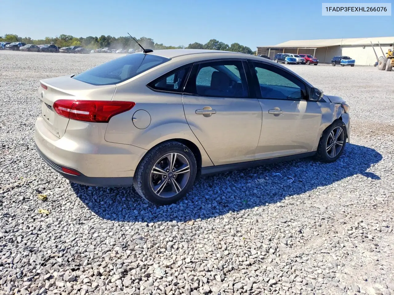 2017 FORD FOCUS VIN 1FADP3FEXHL266076 — фото 3