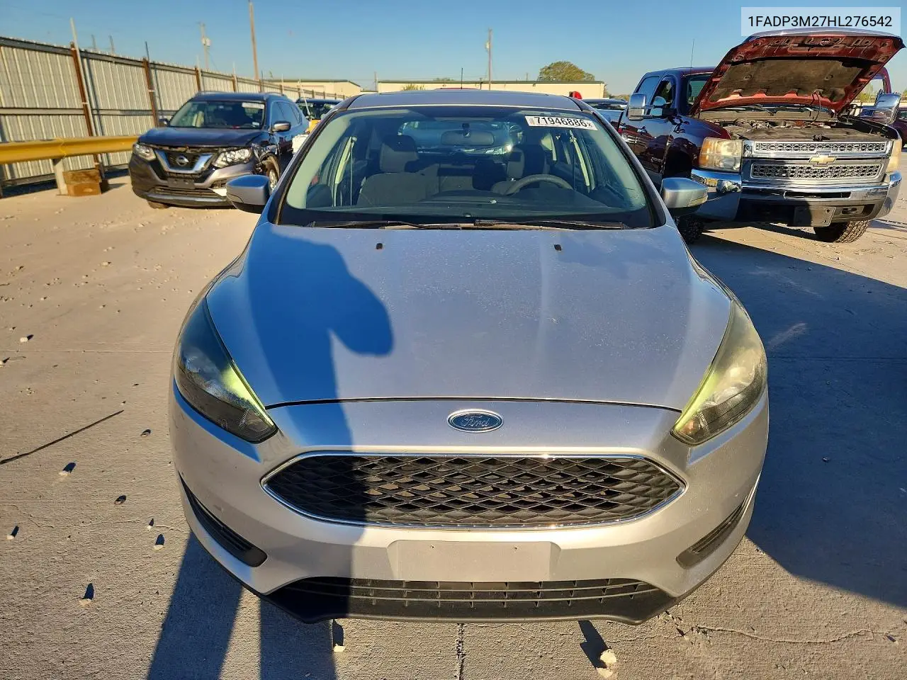 2017 FORD FOCUS VIN 1FADP3M27HL276542 — фото 5