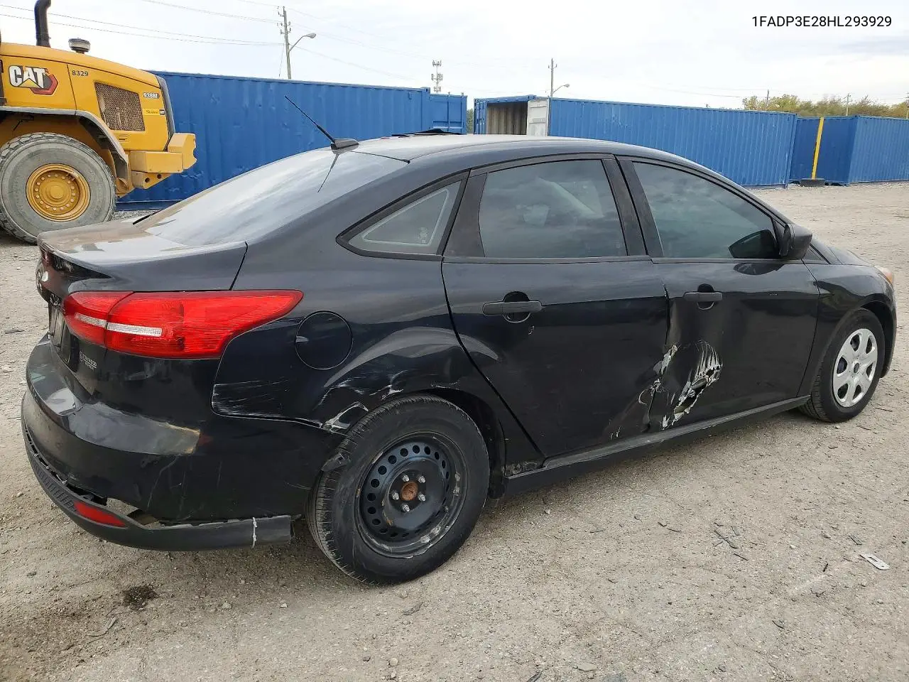 2017 FORD FOCUS VIN 1FADP3E28HL293929 — фото 3