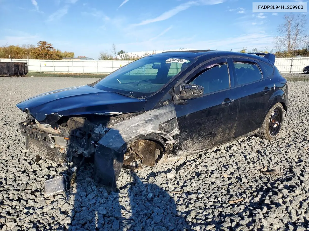 FORD FOCUS 2017, VIN 1FADP3L94HL209900