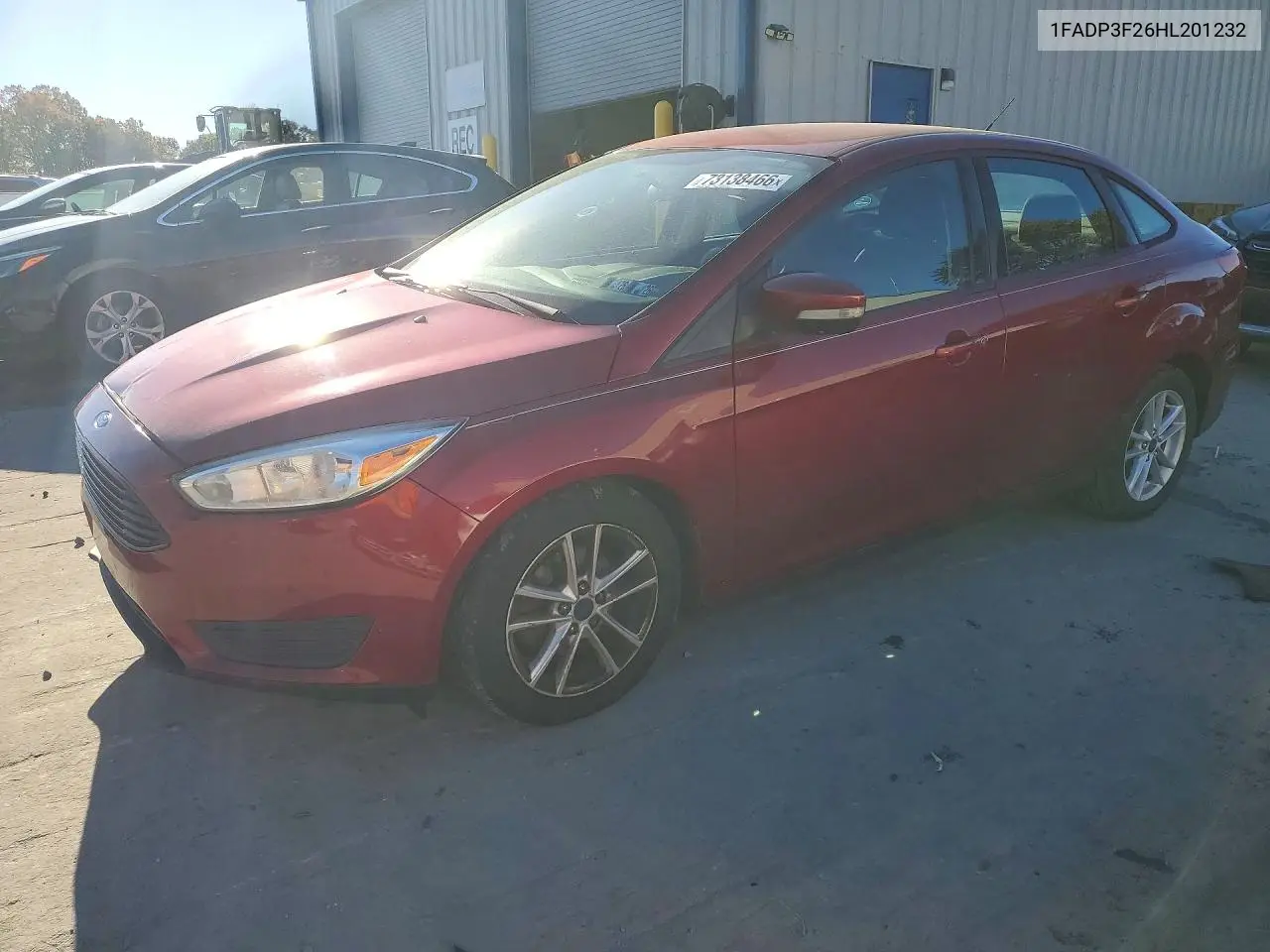 FORD FOCUS 2017, VIN 1FADP3F26HL201232