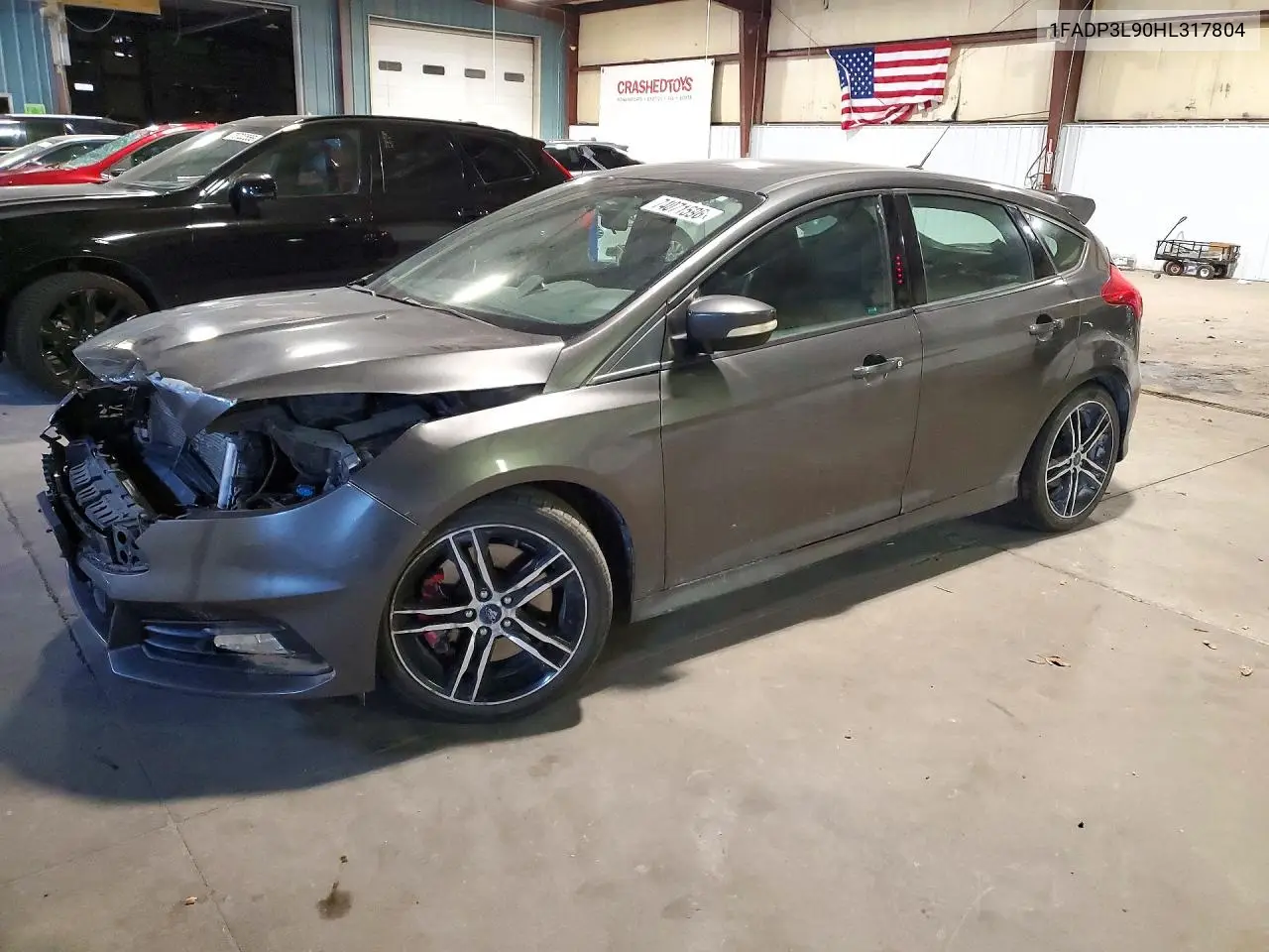 FORD FOCUS 2017, VIN 1FADP3L90HL317804